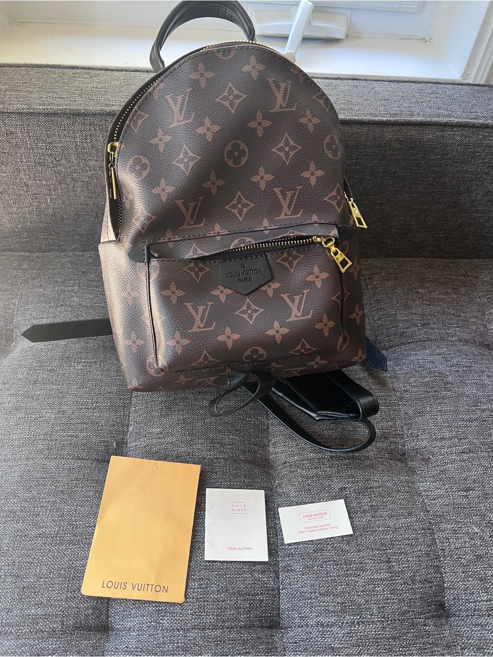 Brown Monogram Mini Backpack